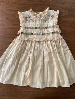 APOLINA IRRA DRESS MILK BRODERIE 3-5Y | Mercari