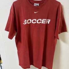 NIKE SOCCER Tシャツ レッド 90sのサムネイル