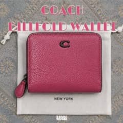 希少 COACH BILLFOLD WALLET PLAMPINK 折り財布 希少 COACH BILLFOLD WALLET PLAMPINK 折り財布 - メルカリ