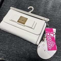 ♡Barbie 新品タグ付き　デカリボン　お財布　ショルダー♡のサムネイル