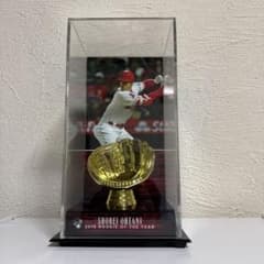 大谷翔平 2018年ルーキー・オブ・ザ・イヤー トロフィーMLB公式識別 
