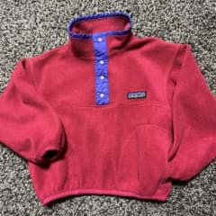 希少 90s USA製 パタゴニア フリース スナップT ヴィンテージ OLD