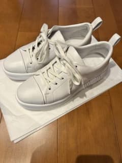エルメス　HERMES ハッピー　スニーカー　39 厚底　白　ホワイト　レザー エルメス HERMES ハッピー スニーカー 39 厚底 白 ホワイト レザー