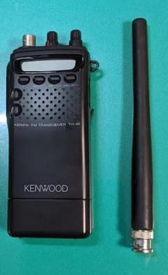 アマチュア無線機　kenwood ＴＨ-4２ Kenwood TH-42 UHF トランシーバ - メルカリ