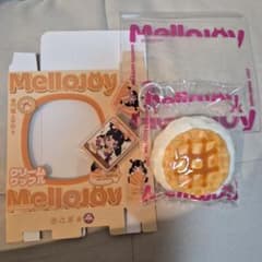 【2点セット】ムースクリーム　メロジョイ クリームワッフル　さんかく＋まる Mellojoy メロジョイ クリームワッフル 丸型 ムースクリーム