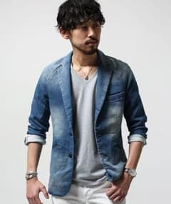 nano・universe ×1piu1uguale3 デニムジャケットのサムネイル