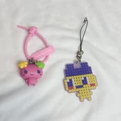 たまごっち　ストラップ　キーホルダー　まめっち　ふらわっちのサムネイル
