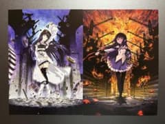 劇場版 魔法少女まどか☆マギカ ワルプルギスの廻天 入場者特典 2枚セットのサムネイル
