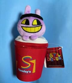 アメイジングデジタルサーカス ジャックス ぬいぐるみポーチ ファーストフード