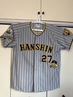 阪神タイガース レプリカユニフォーム 27 伊藤将司 レア 優勝ワッペン