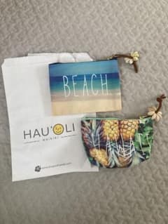 HAU'OLI ビーチ ハワイ　ポーチ　セットのサムネイル