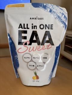 新品 アンビーク オールインワン EAA スイート パイナップル風味 620gのサムネイル