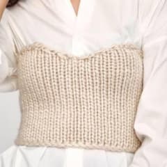 moon..様専用  moussy ニットビスチェのサムネイル