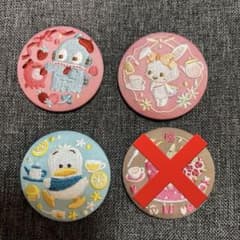 サンリオ刺繍缶バッチセット 4個のサムネイル