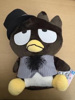 【新品‼️匿名配送‼️】バッドばつ丸くん ノスタルジックモノトーンBIGぬいぐるみ