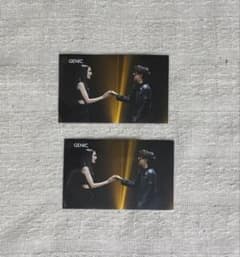 GENIC 西澤呈＆金谷鞠杏 ifラッフル ミニカード 2枚セット - メルカリ