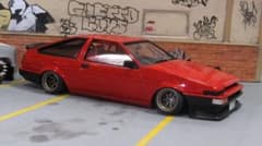 AE86 スプリンター トレノ ドリフト シャコタン RSワタナベ - メルカリ