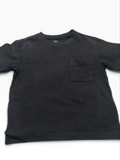 ブラック 半袖 ポケットTシャツのサムネイル