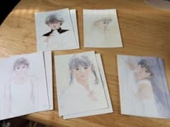 おおた慶文 可愛い女の子の絵葉書9枚