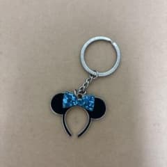 アメリカディズニー カチューシャ キーホルダー ブルーのサムネイル