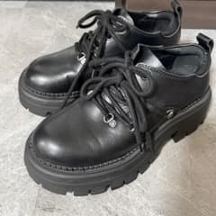 ZARA マルチレースチャンキーシューズ - メルカリ