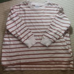 LOWRYS FARM ボーダー長袖カットソー 110-120cmのサムネイル