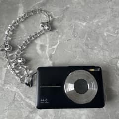 Digital camera with strap