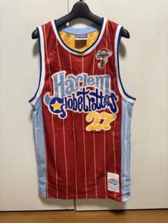 Harlem Globetrotters ハーレムプラチナムフブ　着丈約85 Harlem Globetrotters ハーレムプラチナムフブ 着丈約85 - メルカリ