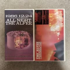THE ALFEE 【VHS】 2本セットのサムネイル