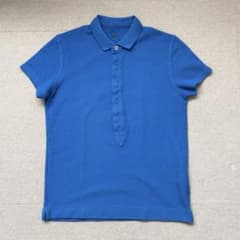 45rpm ポロシャツ ブルー 45R ポロシャツ 半袖 R刺繍 サイズ1 ブルー - メルカリ