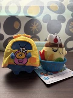 [중고품] 문구와 함께 이치 반 쿠지 인형 마스코트 2 종