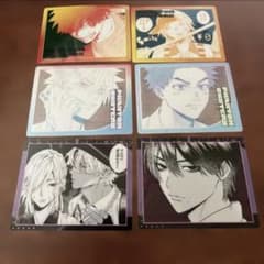最安値⭐︎ ファントムバスターズ ジャンプSQ 特典 クリアカード 6枚