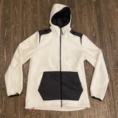 J.LINDEBERG パーカー M ゴルフ 白黒 フルジップ