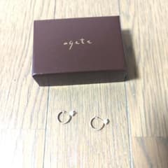 agete フープピアスとバンドピアスセットのサムネイル