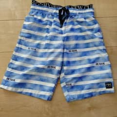 RUSS-K Men's Swimwear Surf Shorts, Striped Pattern