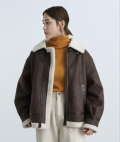 select MOCA  ムートンボアジャケット select MOCA（セレクトモカ）の「リバーシブルムートンボアジャケット