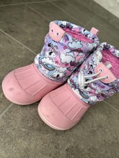 디즈니 미니 짱 스노우 부츠 18cm
