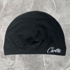 corteiz スカルキャップ　ビーニー　即日発送‼️ corteiz ビーニー スカルキャップ y2k グランジ ブラック uk - メルカリ