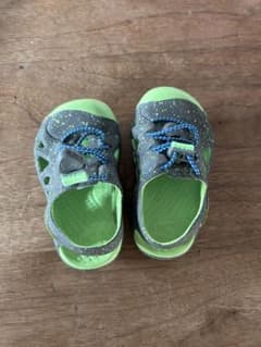 KEEN ベビーサンダル 12.5cm グレー グリーンのサムネイル