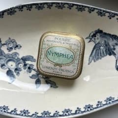 フランスアンティーク NYMPHEA パウダーボックス ブロカント - メルカリ