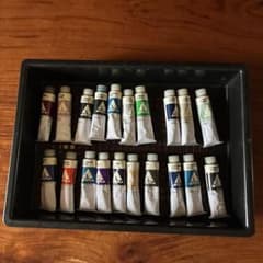 アクリル絵の具20ml、20個セット多色のサムネイル