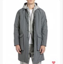 リプレイ サルトリアーレ ラミネートコットンナイロンコート - メルカリ