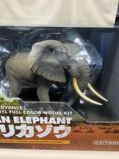 海洋堂 メガソフビアドバンス アフリカゾウ MSA-007 未開封品のサムネイル