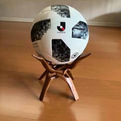 J.LEAGUE TELSTAR 18 公式試合球 木製スタンド付のサムネイル