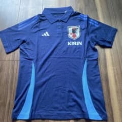  日本代表 ポロシャツ KIRIN L サッカー日本代表 ポロシャツ KIRIN入り - メルカリ