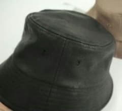 시마무라 테라산 버킷 햇 합성피혁 테라웨어 에뮤