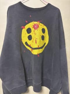 SAINT Mxxxxxx スマイル スウェット Lサイズ ヴィンテージ加工 - メルカリ