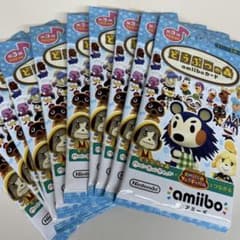 未開封】どうぶつの森 amiibo カード3弾 10パック - メルカリ