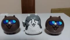 にゃんこ大戦争のカプセルトイ 3個セット