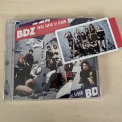 TWICE BDZ 1st ALBUM フォトカード付きのサムネイル